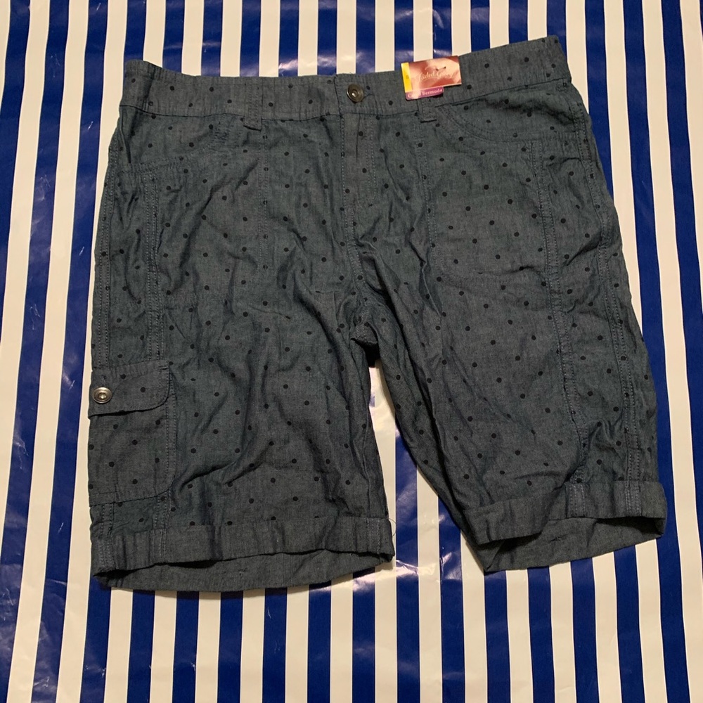 NWT Faded Glory Cargo Bermuda Shorts